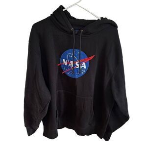 Jansport - NASA space Black Hoodie